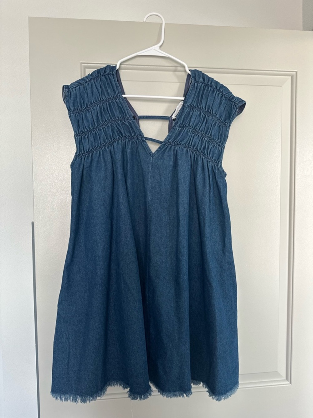 TALULAH Dark Denim Mini Dress